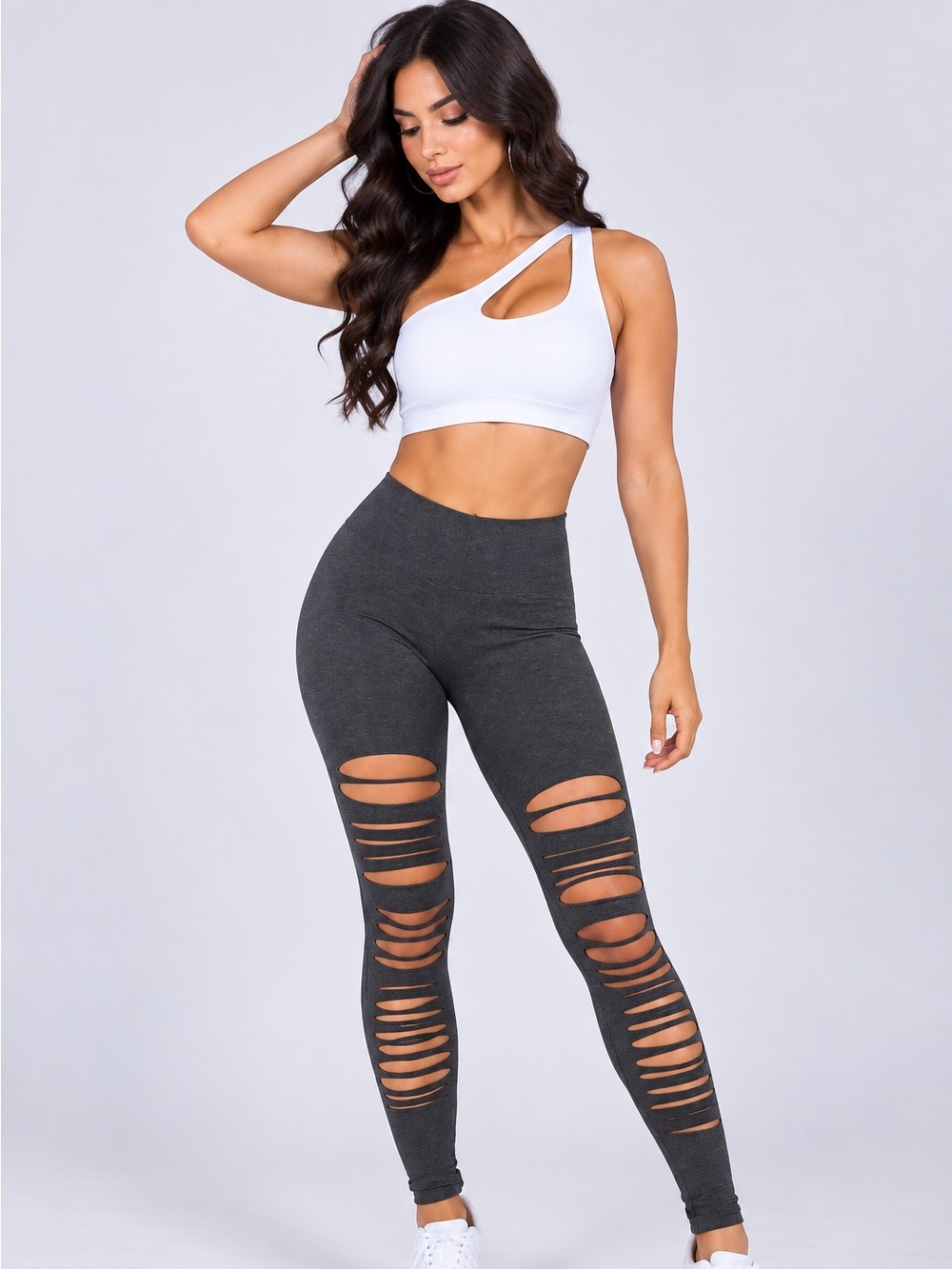 Sassy Ripped Leggings